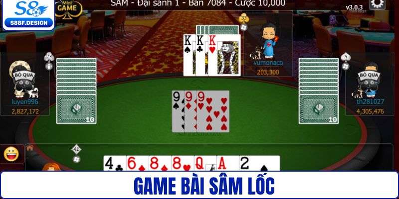 Game đánh bài sâm lốc